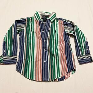 Ralph Lauren Kids Button Up Long Sleeve Shirt Size 4